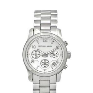 Michael Kors Silver Tone Chronograph Watch